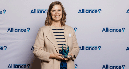 Lisa Oxley Recipient of 2024 AREA Young Professionals 4 Under 40 Award